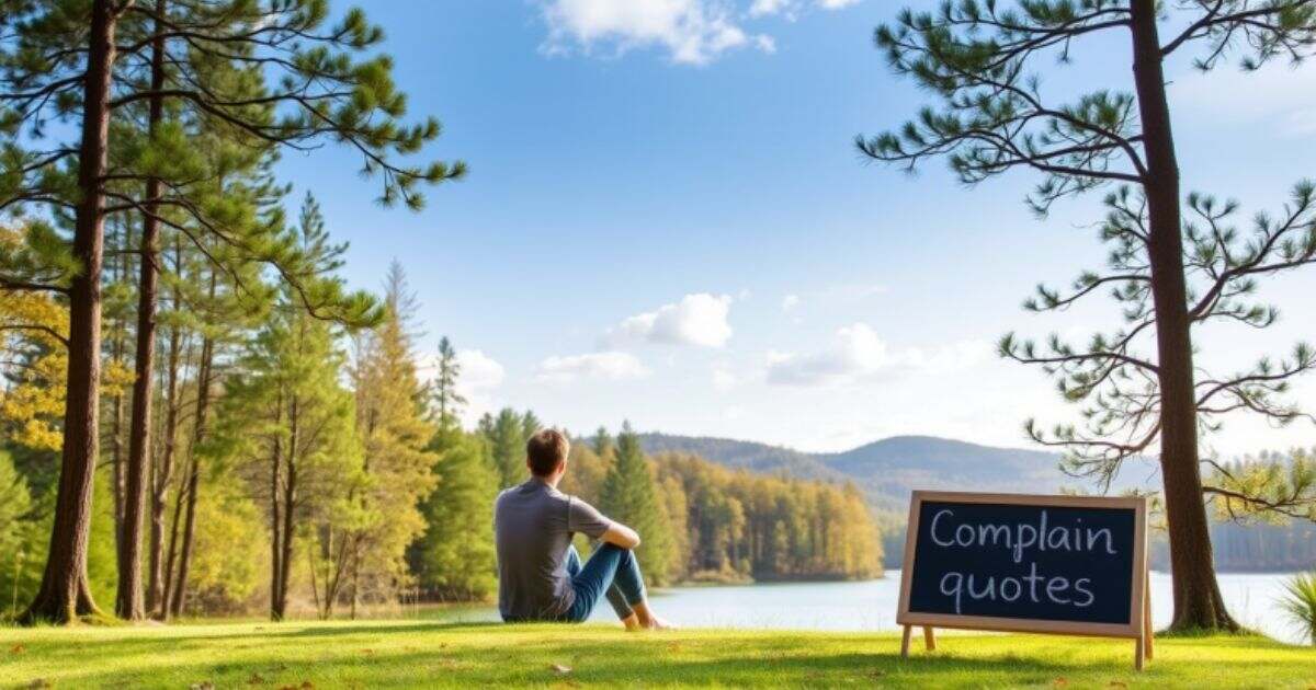 160 Complain Quotes Be Thankful and Stop Complaining