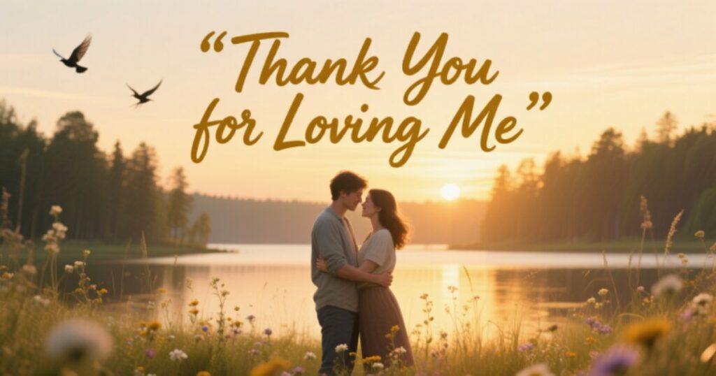  35 “Thank You for Loving Me” Quotes and Sayings