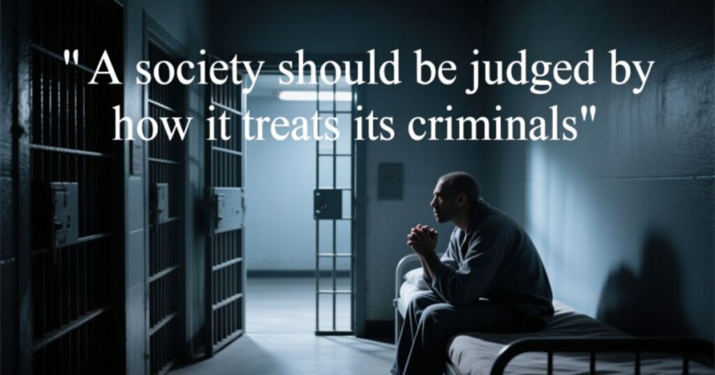 A Society Should Be Judged by How It Treats Its Criminals (16 Similar Quotes)