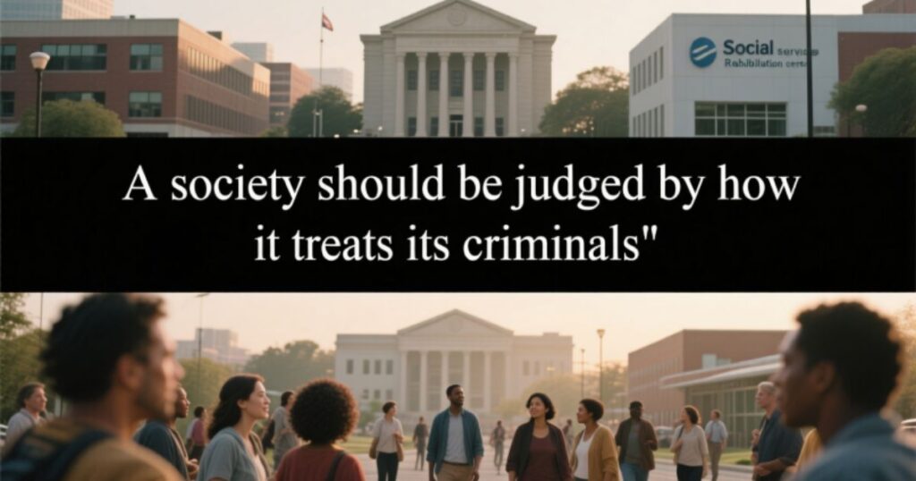 A Society Should Be Judged by How It Treats Its Criminals (16 Similar Quotes)
