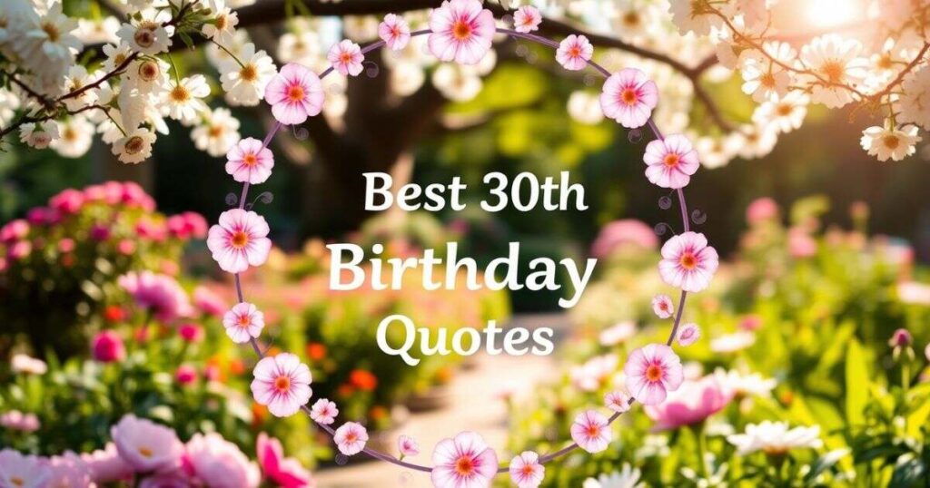 Best 30th Birthday Quotes and Wishes Happy Turning 30