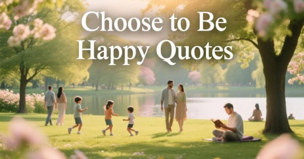 Choose to Be Happy Quotes Simple Reminders to Focus on Joy