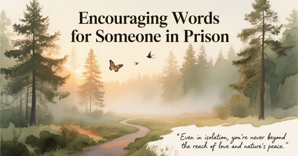 129 Jail Quotes and Encouraging Words for Someone in Prison