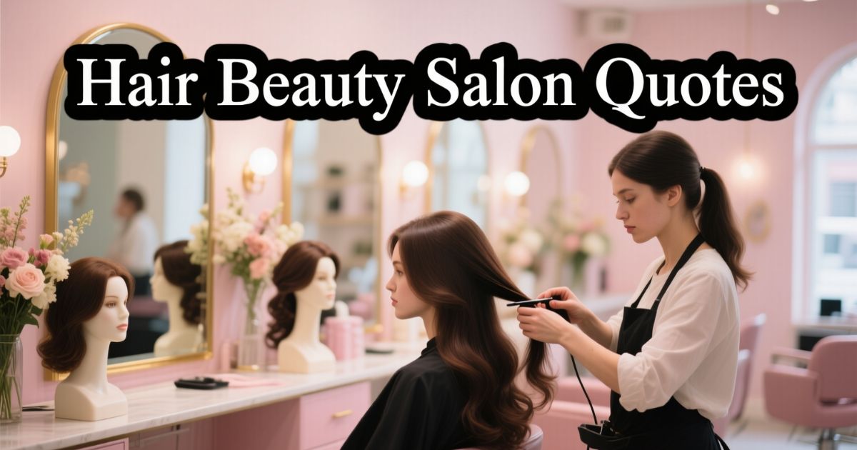 93 Hair Beauty | Salon Quotes for Your Inspiration