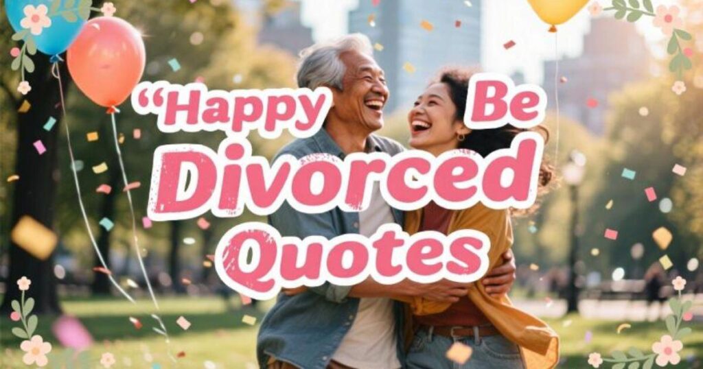 Happy to Be Divorced Quotes: Embracing Freedom and New Beginnings