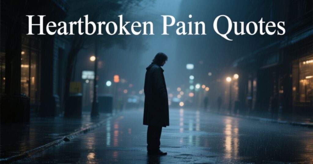 25 Heartbroken Pain Quotes to Heal Your Sadness