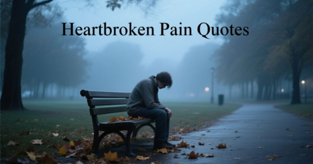25 Heartbroken Pain Quotes to Heal Your Sadness