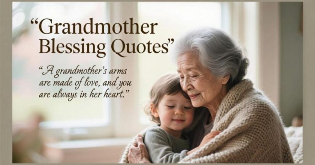 Grandmother Blessing Quotes (From Grandchildren)