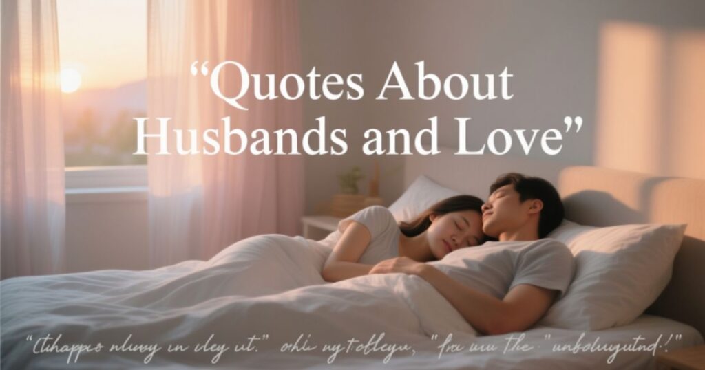 Quotes About Husbands and Love Every Wife Will Cherish