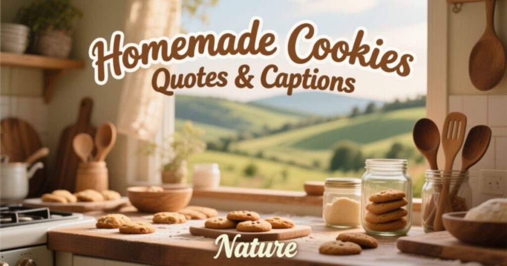Homemade Cookies Quotes & Captions