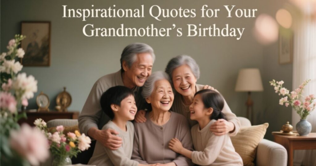 65+ Inspirational Quotes for Your Grandmother’s Birthday