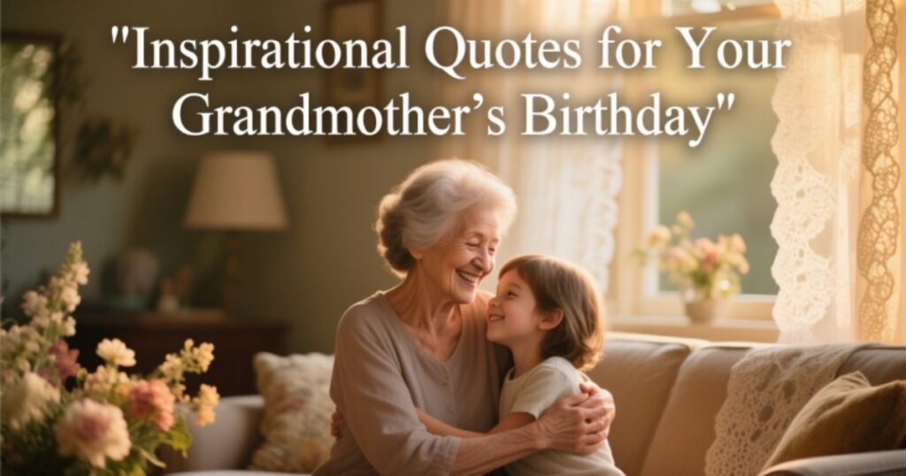65+ Inspirational Quotes for Your Grandmother’s Birthday