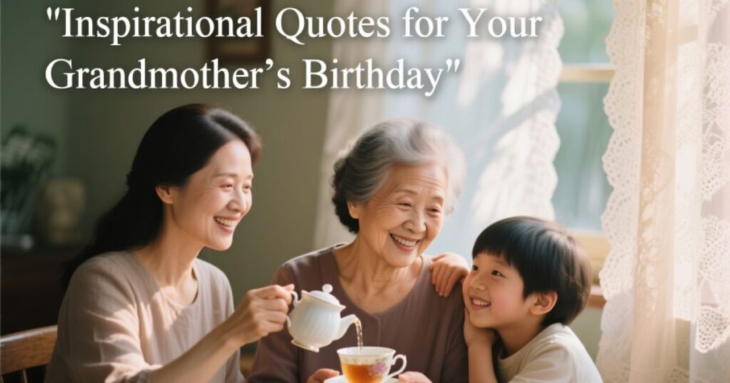 65+ Inspirational Quotes for Your Grandmother’s Birthday