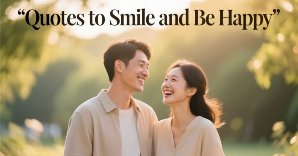Quotes to Smile and Be Happy: Brighten Your Day with Positivity
