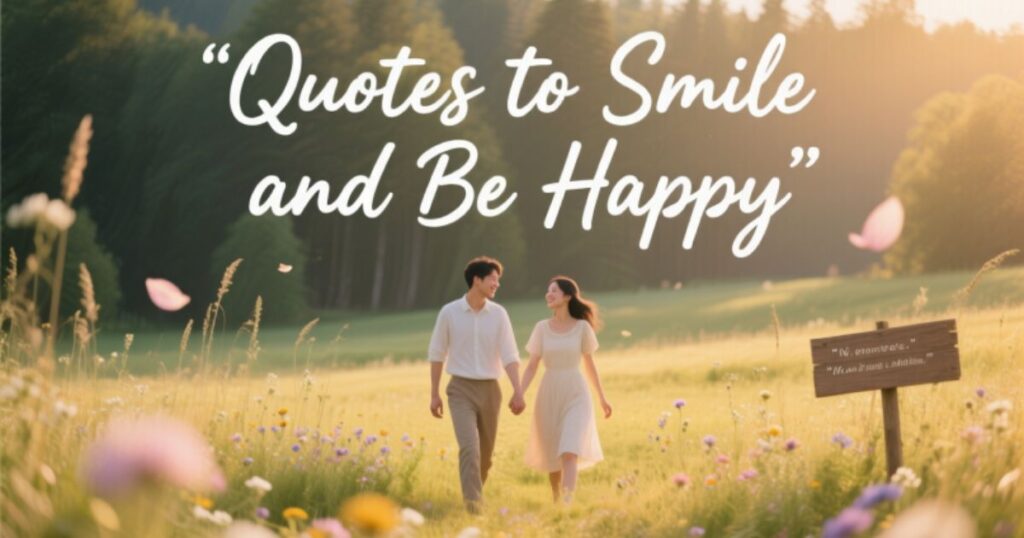 Quotes to Smile and Be Happy: Brighten Your Day with Positivity