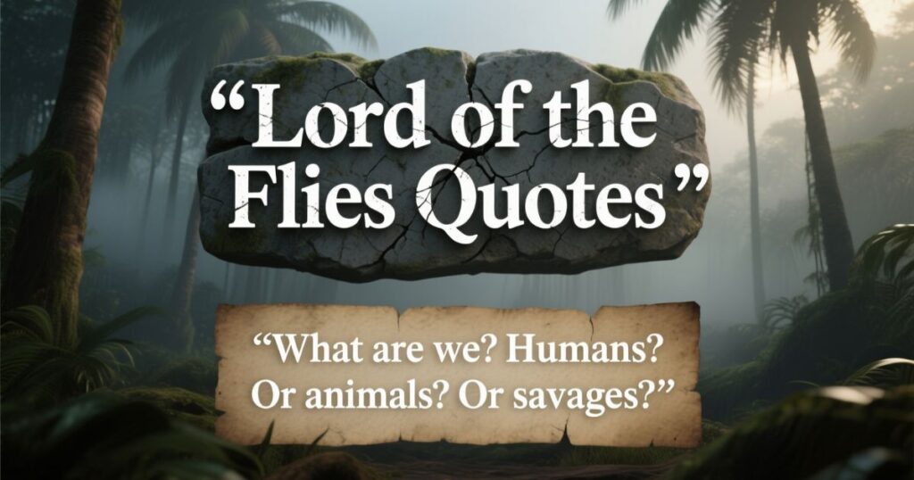 79 Lord of the Flies Quotes by William Golding