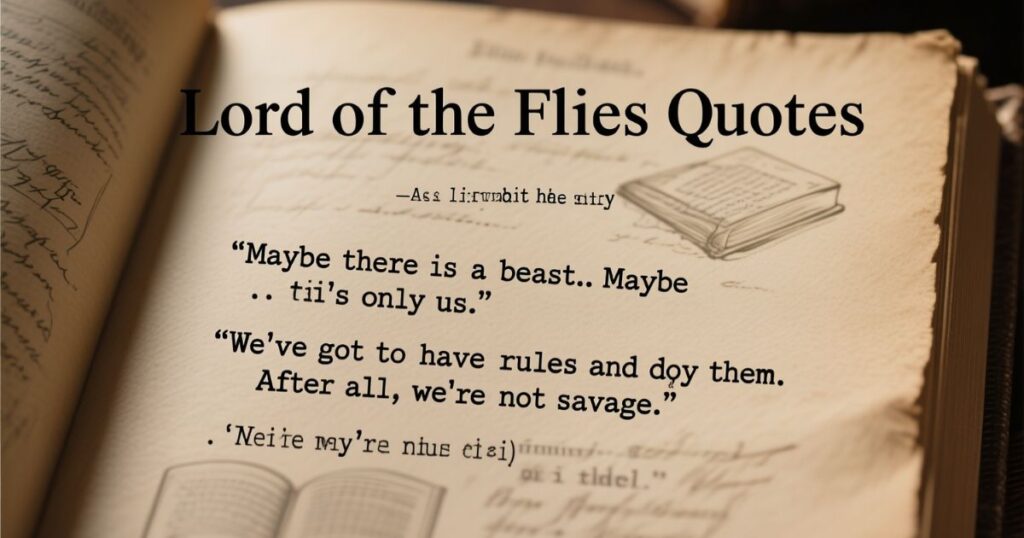 79 Lord of the Flies Quotes by William Golding