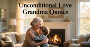 Unconditional Love Grandma Quotes That Warm the Heart