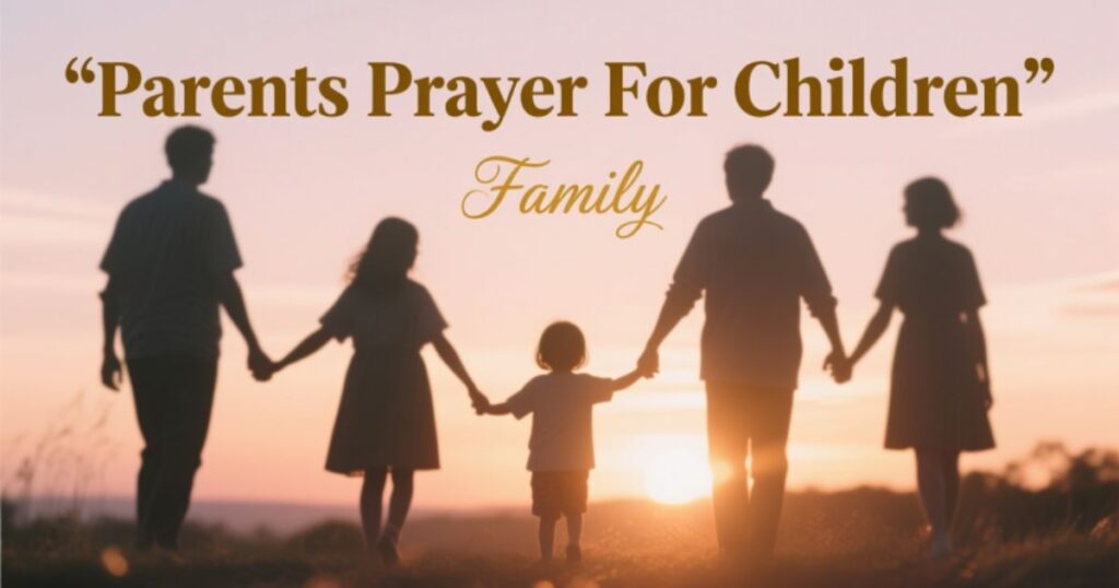 Parents Prayer For Children