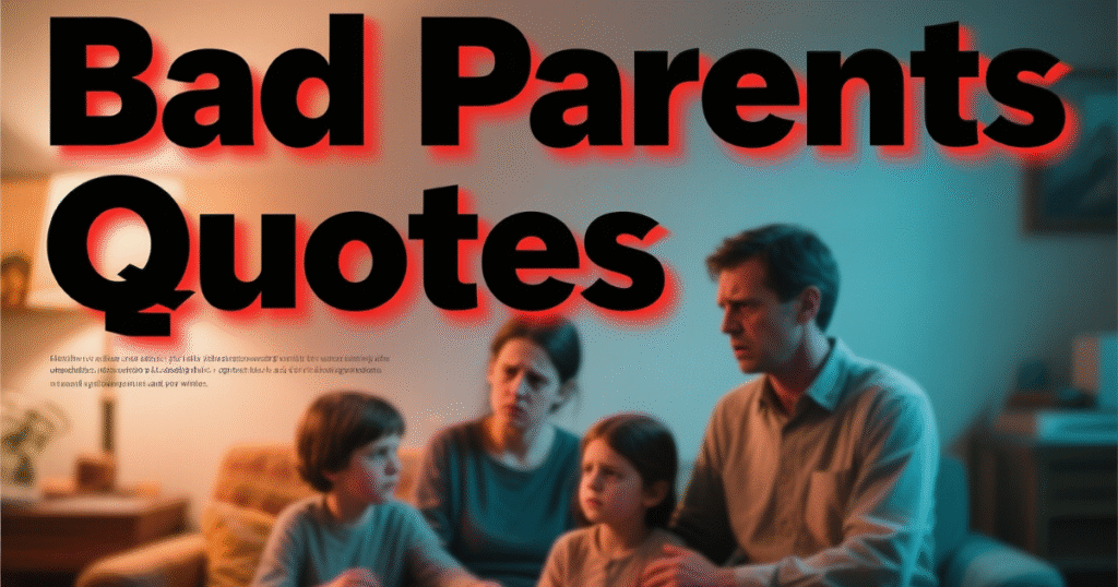 135 Bad Parents Quotes and Sayings (and How to Deal with Them)