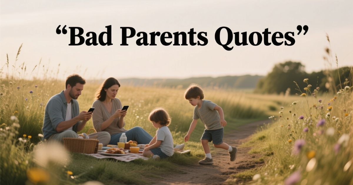 135 Bad Parents Quotes and Sayings (and How to Deal with Them)