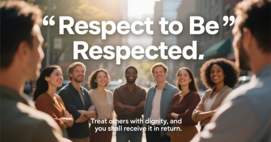 Respect to Be Respected Quotes (Powerful Reminders for Everyday Life)