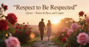 Respect to Be Respected Quotes (Powerful Reminders for Everyday Life)