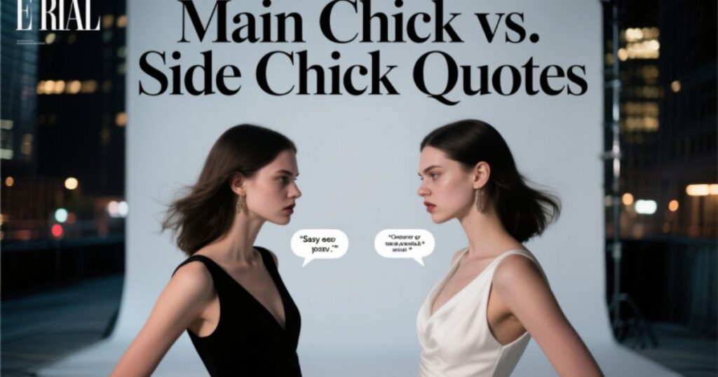 Main Chick vs.Side Chick Quotes That Say It All