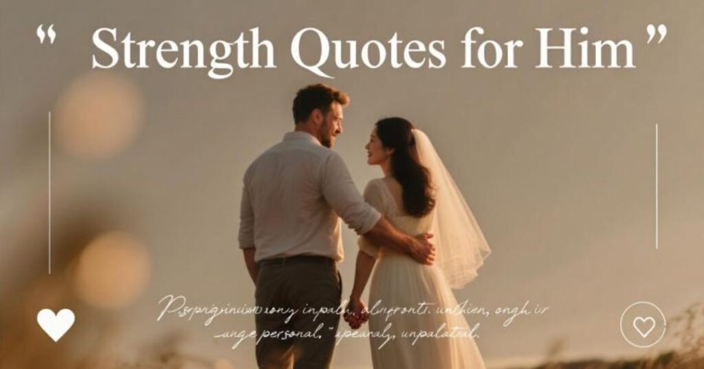 Strength Quotes for Him to Keep Him Going