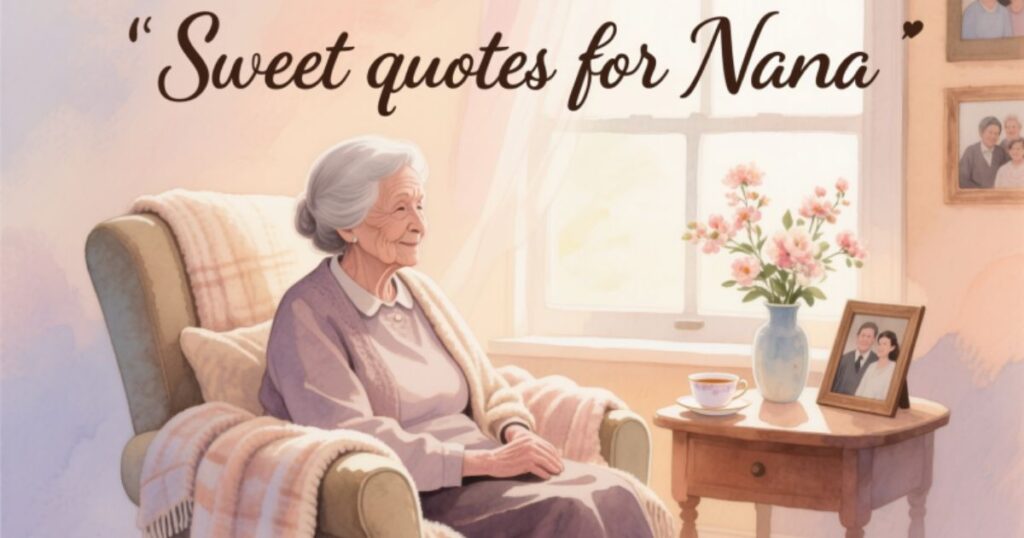 29 Sweet Quotes to Show Your Nana Love