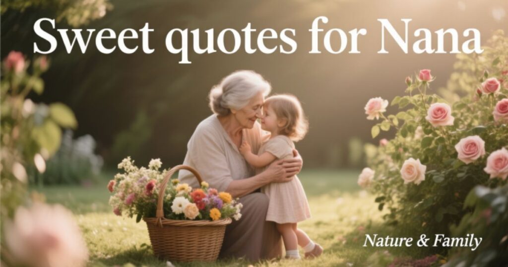 29 Sweet Quotes to Show Your Nana Love