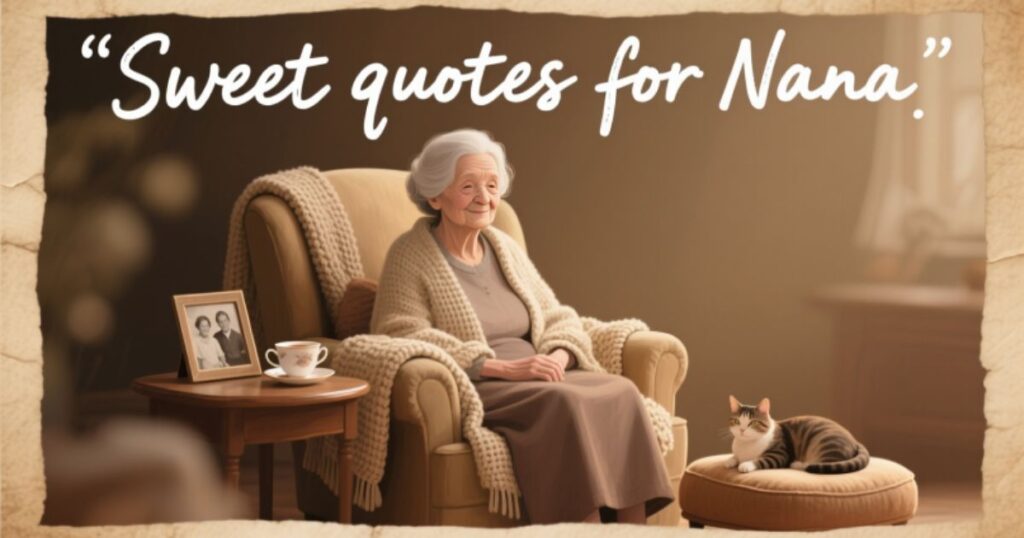 29 Sweet Quotes to Show Your Nana Love