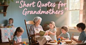 40 Short Heartfelt Quotes for Grandmothers
