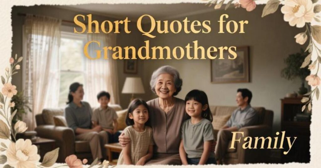  40 Short Heartfelt Quotes for Grandmothers
