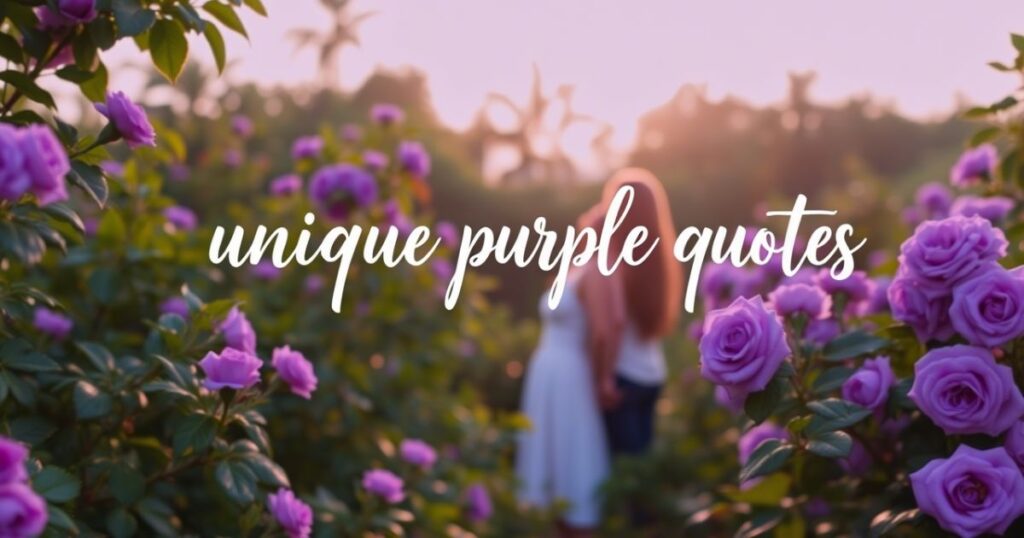 117 Unique Purple Quotes for Purple Color Lover