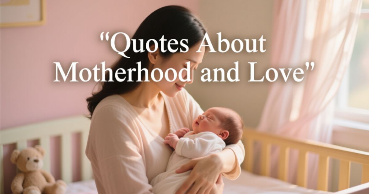 Quotes About Motherhood and Love Every Mom Will Adore