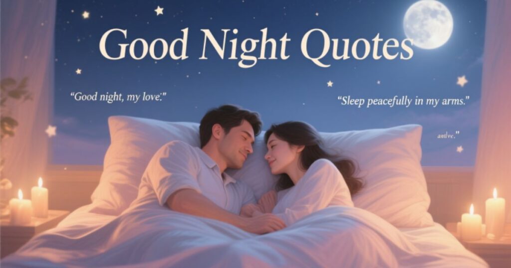 Good Quotes to Wish a Good Night