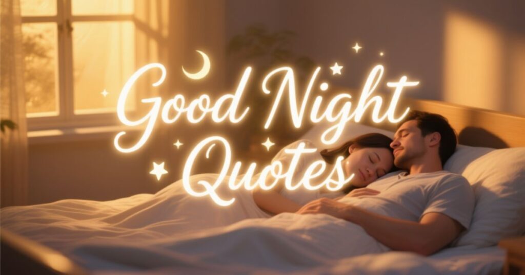 Good Quotes to Wish a Good Night