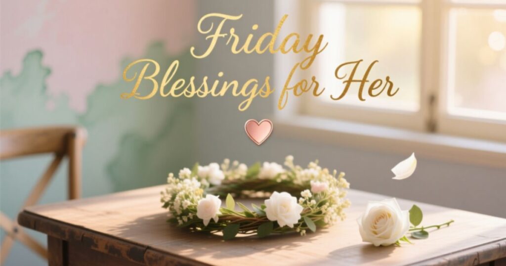 Sweet & Caring Friday Blessings for Her
