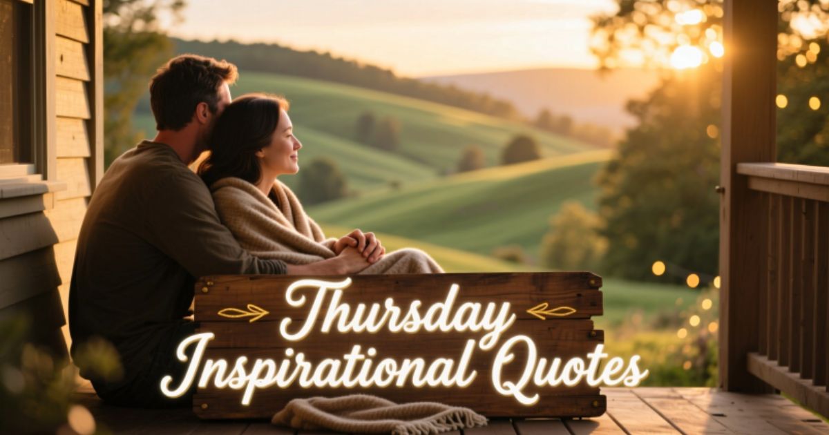 55+ Thursday Inspirational Quotes to Boost Your Week
