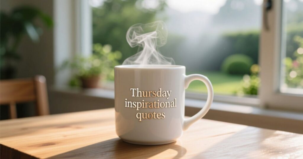 55+ Thursday Inspirational Quotes to Boost Your Week