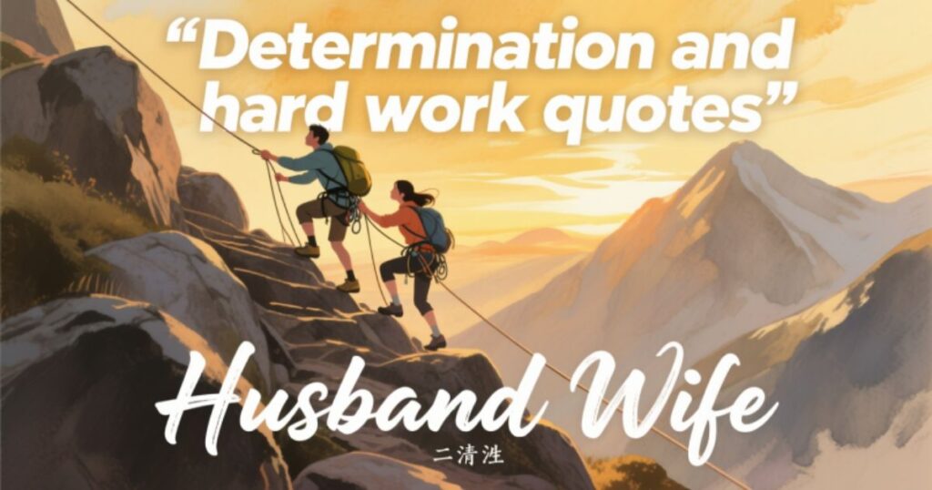29 Determination and Hard Work Quotes by Famous People