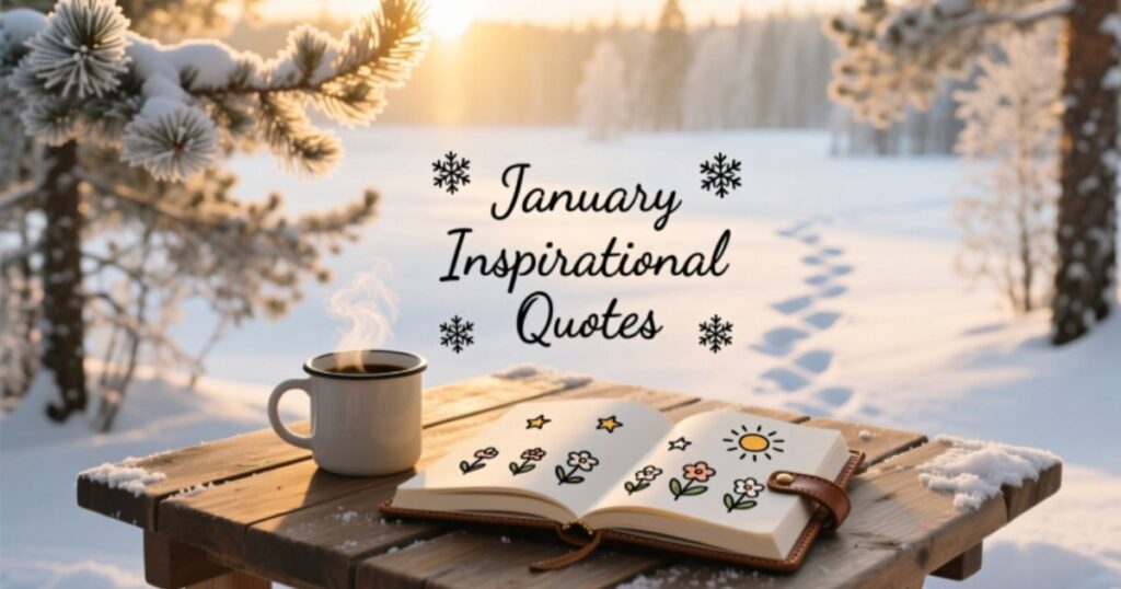 January Inspirational Quotes to Start the Year with Positivity