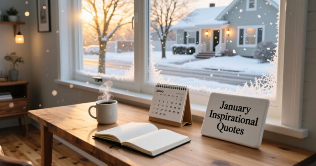 January Inspirational Quotes to Start the Year with Positivity
