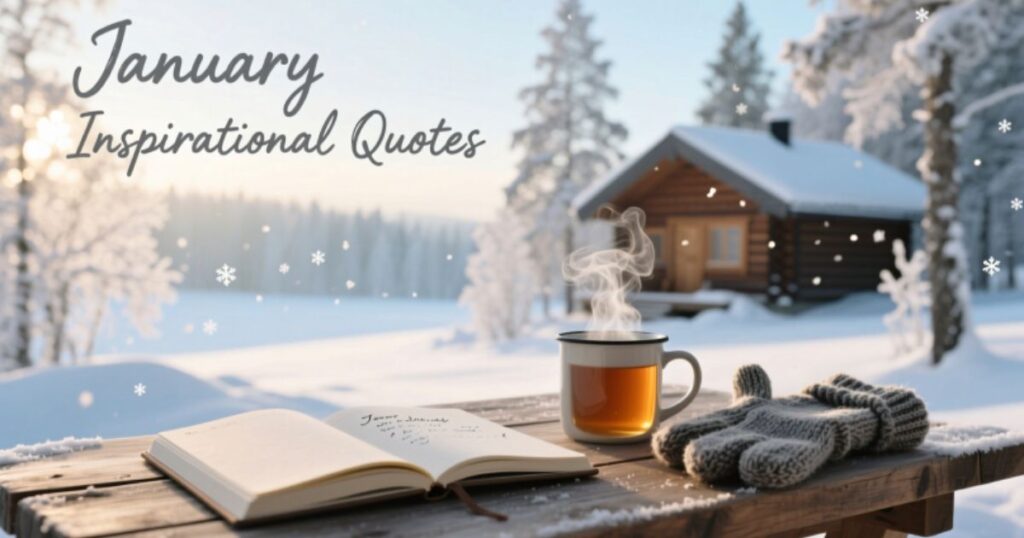 January Inspirational Quotes to Start the Year with Positivity