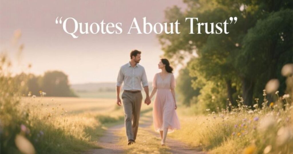 Top Quotes About Trust to Remember