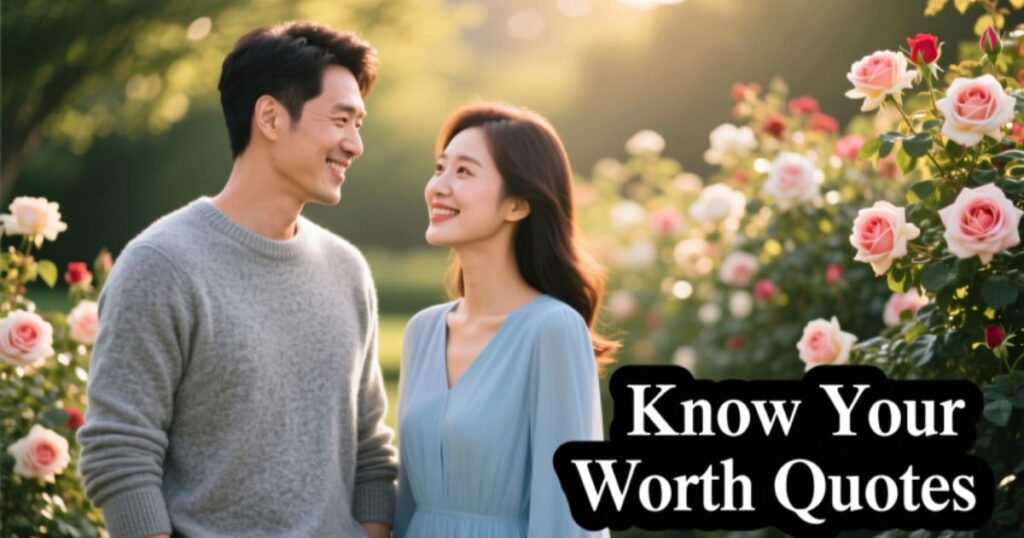Know Your Worth Quotes to Remind You of Your Value