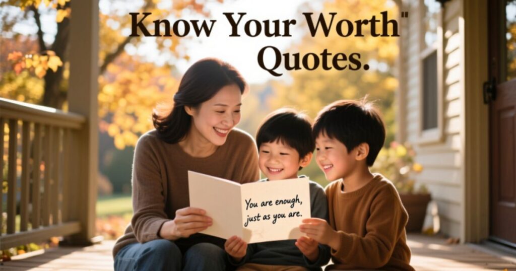 Know Your Worth Quotes to Remind You of Your Value