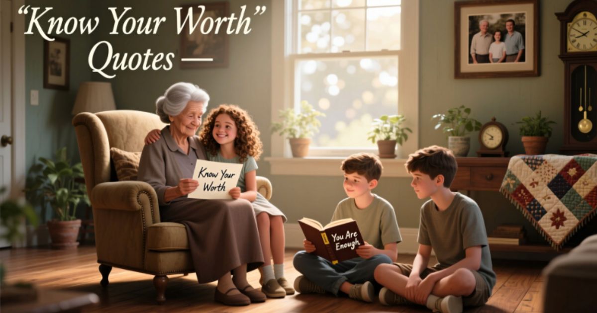 Know Your Worth Quotes to Remind You of Your Value