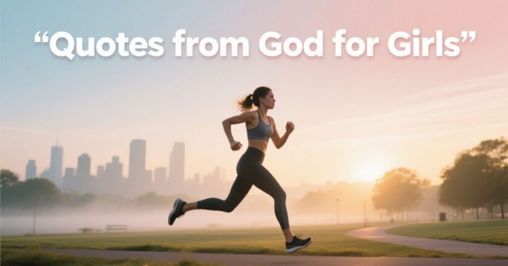 Inspiring Quotes from God for Girls Who Give Their All in Sports